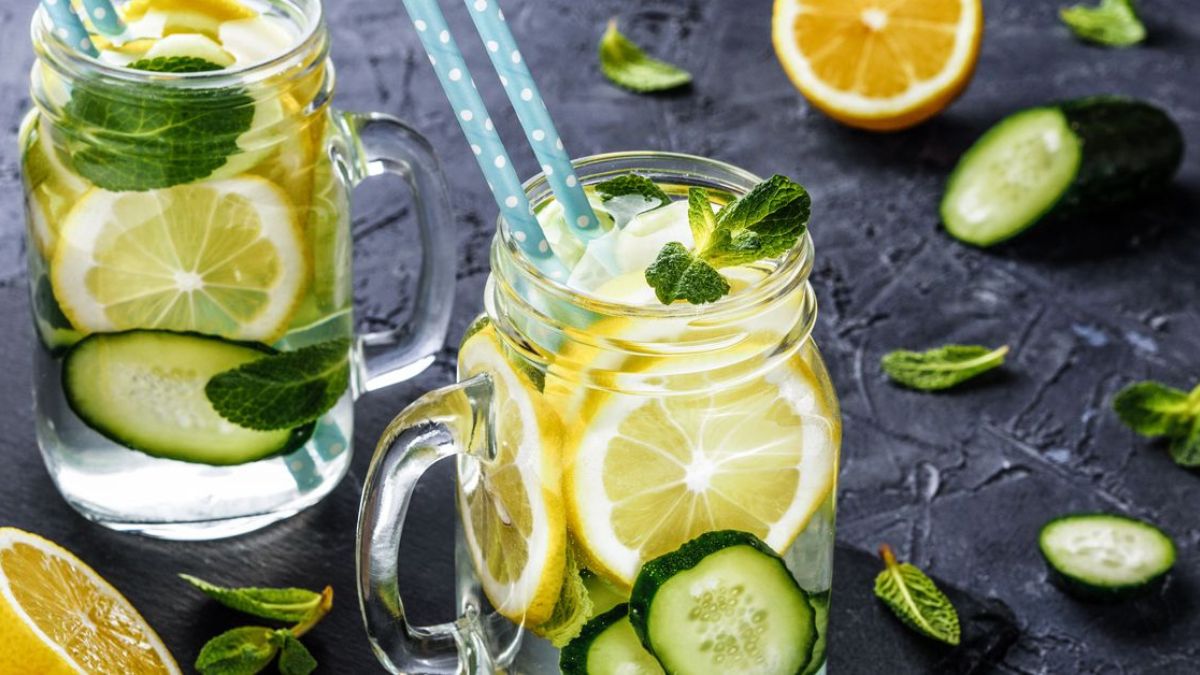 Une boisson au concombre, gingembre et citron qui aide à réduire la graisse du ventre