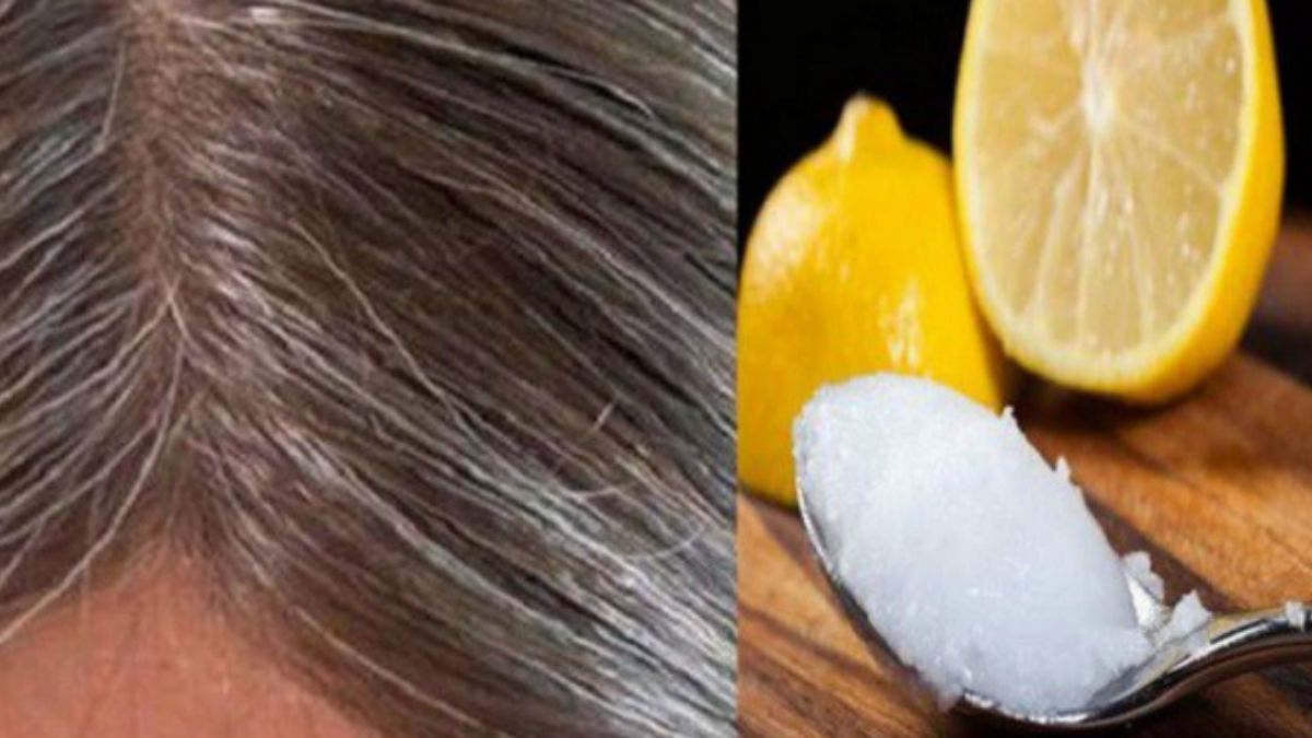 Voici comment utiliser le citron et l’huile de coco pour retarder l’apparition des cheveux gris