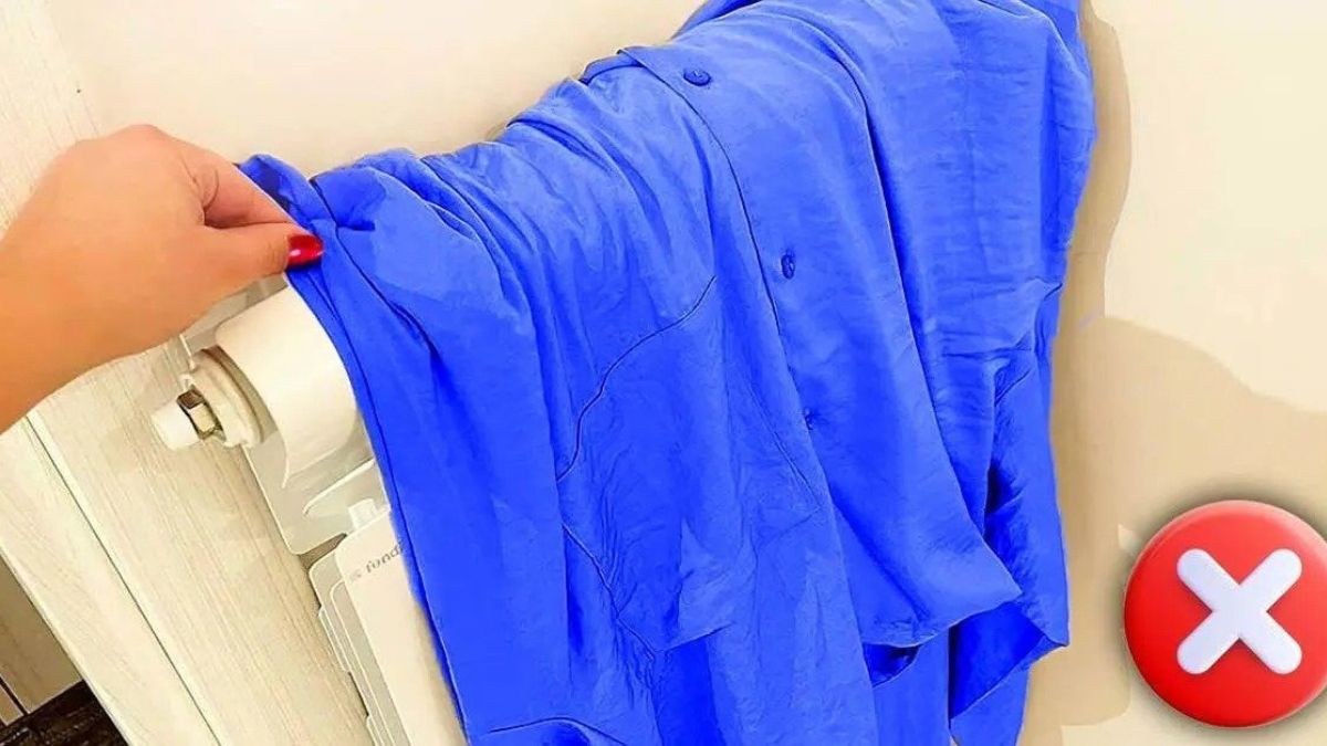 La grosse erreur que l'on fait quand on fait sécher des vêtements sur le chauffage
