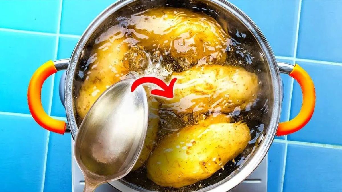 Pourquoi est-il important d’ajouter du vinaigre à l’eau des pommes de terre ?