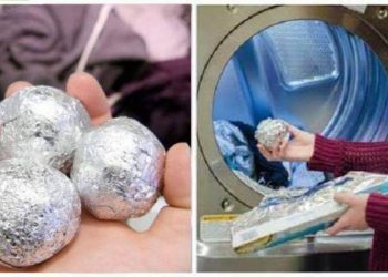 Pourquoi mettre une boule de papier d’aluminium dans la machine à laver ?