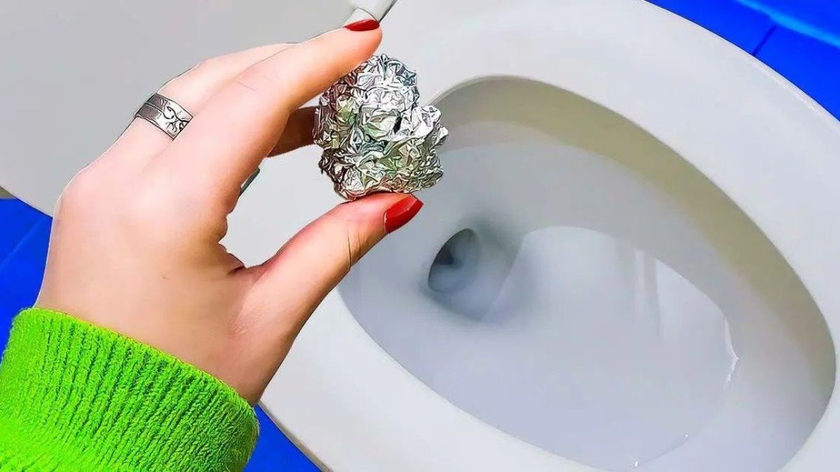 Utilisez du papier aluminium au toilettes : l’astuce méconnue pour des toilettes propres sans tartre